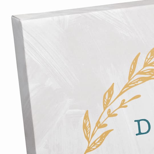 Do What Makes Your Soul Happy White 16" x 16" Canvas Wall Art
